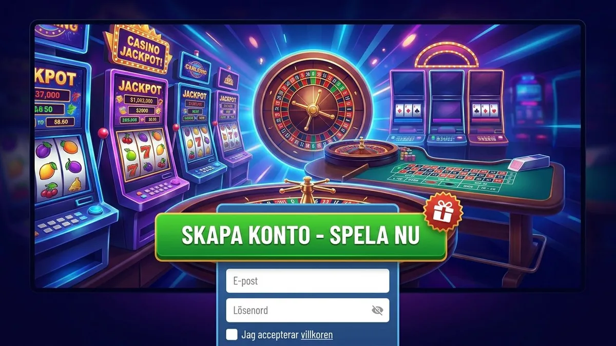 Registrera dig med bonus